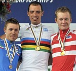 Alessandro Ballan est le champion du monde sur route à Varese 2008